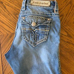 Rock Revival "Monica" Slim Bootcut Jeans, 28x30